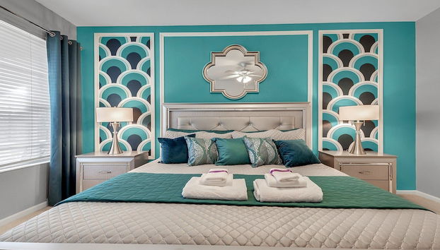 Striking 5br Resort Home Private Pool/spa Disney - Foto 3, Zimmer