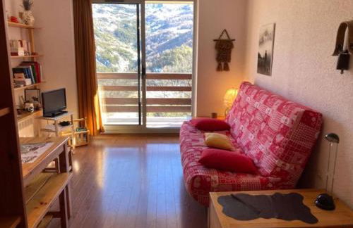Studio confortable au Sauze avec balcon, proche pistes - FR-1-804-59 - Foto 1