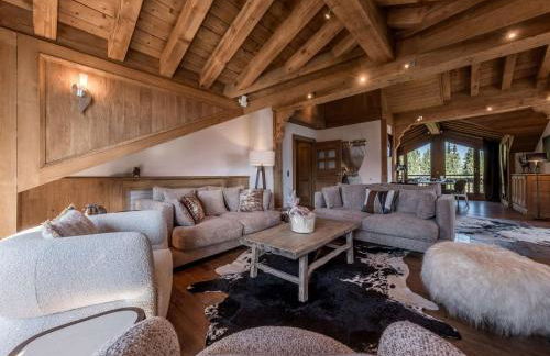 Courchevel 1850: Appartement ski-in/ski-out, 3 chambres, Wi-Fi, parking - FR-1-631-235 - Foto 4