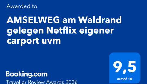 AMSELWEG am Waldrand gelegen Netflix eigener carport uvm - Foto 2