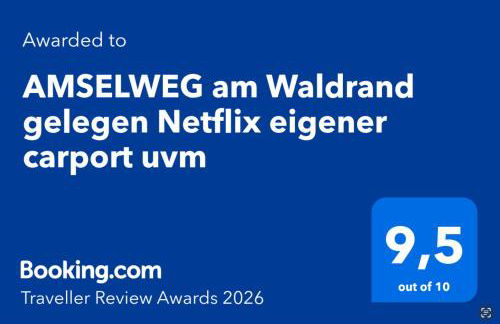 AMSELWEG am Waldrand gelegen Netflix eigener carport uvm - Foto 2