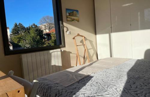 Glass and wood designer villa with garden in centertown - Foto 43