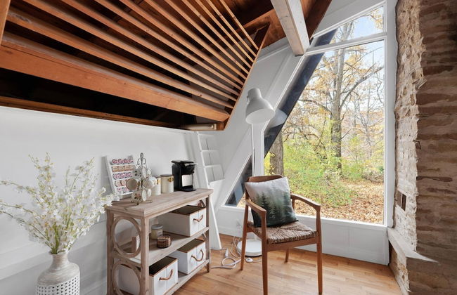 Lake View Hot Tub Modern A-frame - Foto 46