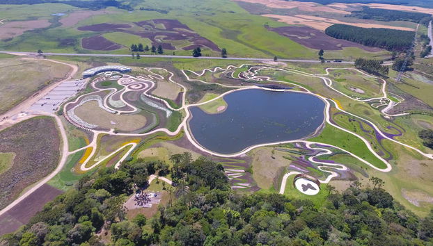 Visit Mátria, a massive flower garden