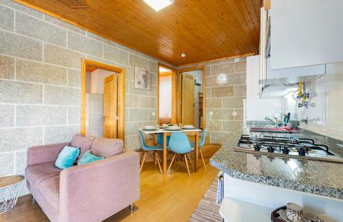 Casa Rústica T2 com Salamandra e Cozinha - Seia - Serra da Estrela - Casa do Loureiro II - Foto 11