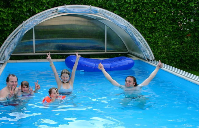 Holiday Homes for two People, With a Swimming Pool, in the Ore Mountains - Foto 40