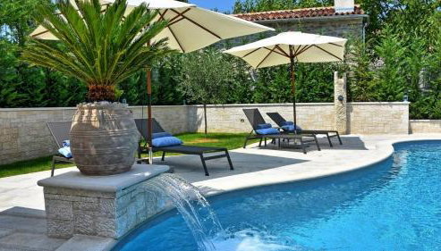 Beautiful Villa Zita with pool in Pican - Foto 4, sunbed, Garden view