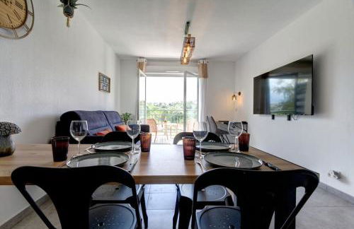 Le T2 Green, 4 pers, clim, piscine, parking - Foto 16