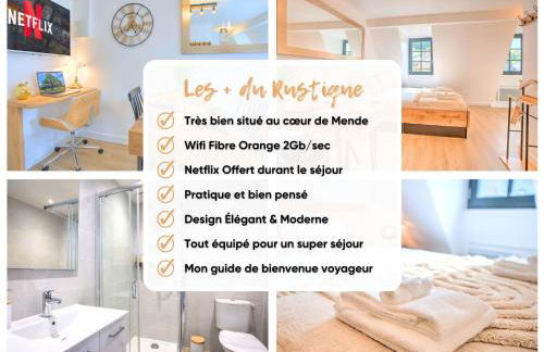 Le Rustique - Netflix/Wi-fi Fibre - Séjour Lozère - Foto 22