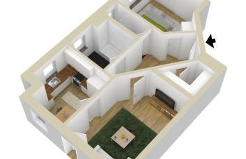 Ferienwohnung 50er Vintage Flair - Foto 9