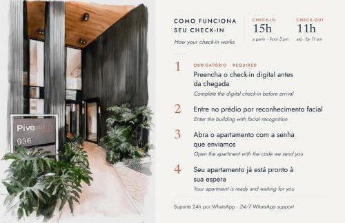 Pivô Pamplona by Viva - Apartamentos novos e espaçosos ao lado da Av Paulista - Photo 24