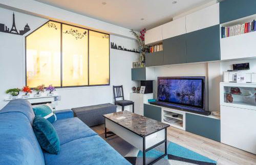 Paris my home, GF, AIR COND, 2 SHOWERS, 2 WC - Foto 12