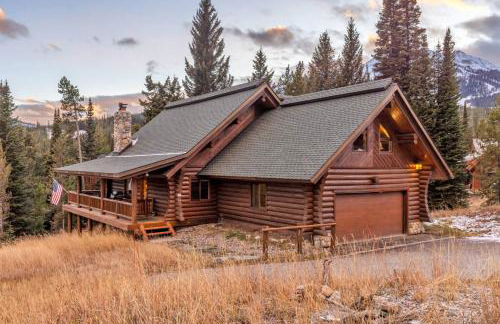 Big Sky Cozy Cabin Lone Peak Views Hot Tub - Foto 44