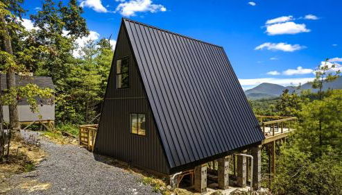 Modern A-Frame Cabin with Breathtaking Views of the Smoky Mountains, Perfect for Families or Groups - Foto 3