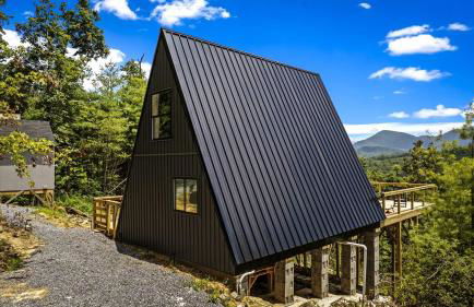 Modern A-Frame Cabin with Breathtaking Views of the Smoky Mountains, Perfect for Families or Groups - Foto 3