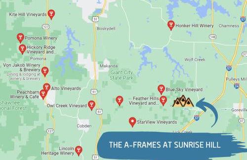 Breathtaking A-frame with Impressive Nature Views in Carbondale, Illinois - Foto 10