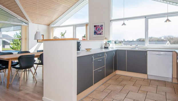 6 Person Holiday Home in Nordborg - Foto 5, Cocina privada