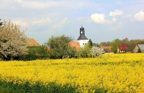 Zschampert Hof bei Leipzig Ruhige Ferienwohnung Bauernhof für 4-5 Personen - Foto 14