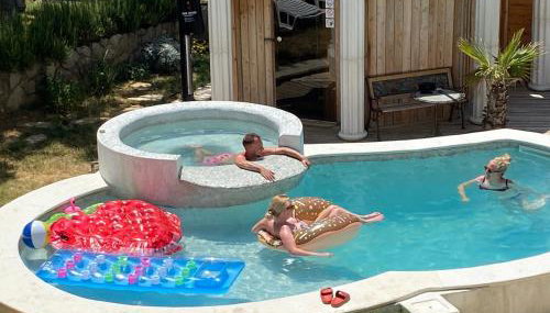 Croatia holidays with pool & sauna, near sandy beach - Rab Villa Agata - Foto 2