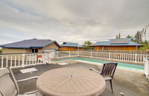 Oceanfront Keaau Gem Ocean and Sunrise Views, Pool - Foto 24