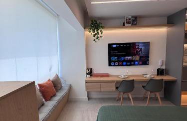 Luxury Studio Paulista Rooftop Pool 5min Metro - Foto 34