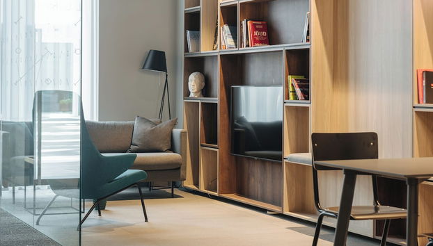 Sala de estar do lobby