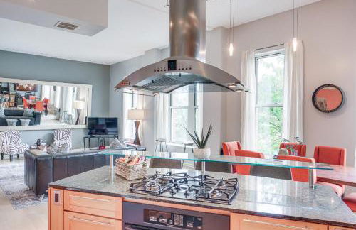 Dtwn Cleveland Loft-Style Condo Walk to Stadiums! - Foto 14