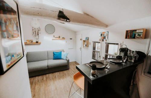 Studio cosy & climatisé au cœur de Toulouse - Quartier des Carmes - Foto 6