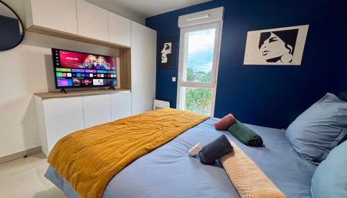 Haut Standing ACCÈS DIRECT MER 3min à pieds,Parking privée, Wifi, Netflix - Foto 4, towels