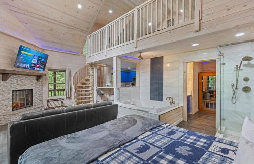 Top of the Line Treehouse Near Helen, Georgia - Foto 16