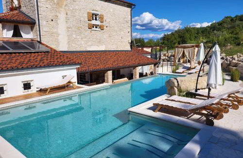 Villa Blazeni Miroslav Bulesic in Central Istria for 8 people with private heated pool and sauna - Foto 2