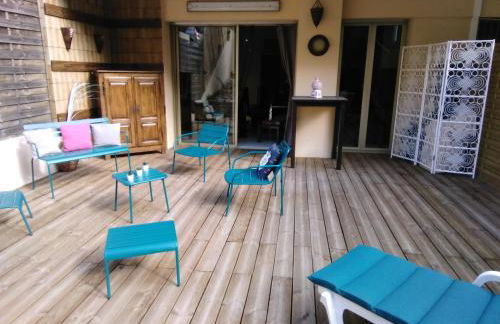 NICE- GAIRAUT - JARDIN PRIVE- GRAND F1 LUMINEUX-Piscine Collective - Foto 40