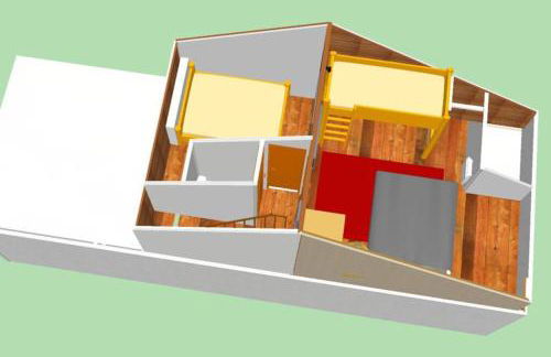 Appartement duplex 7 pers 3 chambres pied des pistes La Joue du Loup - Foto 32