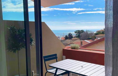 Appartement Vista Mare Sète - vues mer et étang - parking - Foto 12