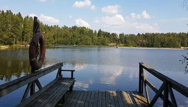 Embarcadero del lago Vatiajärvi