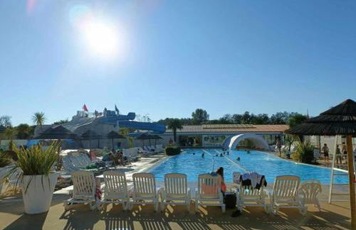 Mobil Home Moderne de 40m2 TOUT CONFORT Camping SIBLU Les CHARMETTES 785 La Palmyre Les Mathes - Foto 20