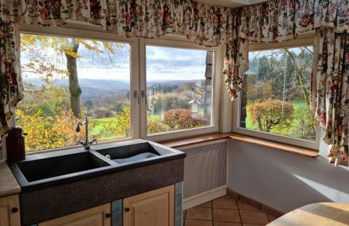 Ferienhaus Vogelsbergblick, Fernblick, Sauna, Kamin, 1700m eingezäunt in Alleinlage - Foto 21