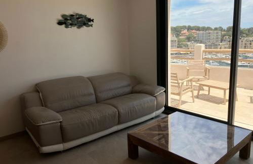 T2 vue sur le port jacuzzi terrasse et parking - Foto 47
