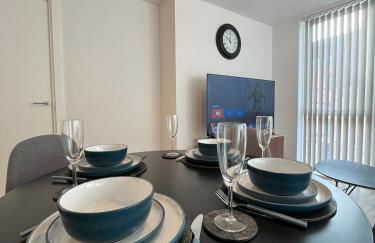 Modern 2bed Apartment in Birmingham City Centre 2 mins from Train Station with Free Parking and WiFi - Foto 45