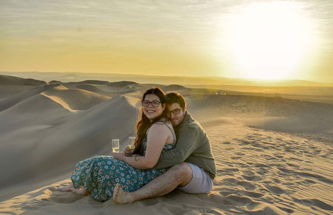 Pique-nique dans le désert d'Ica + Sandboarding - Photo 4