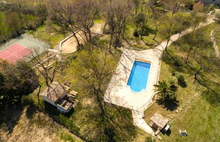 La Bastide de Peyremale, gîtes en Cévennes, piscine, tennis - Foto 11