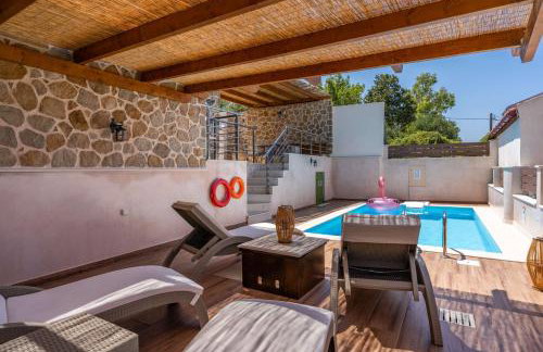 Aggel's House - stone house - private pool - courtyard - countryside views - Foto 8