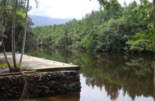 Casa Enorme para 12 pessoas, 4 suites e um fundo com 18mil metros de mata e um pier no rio que sai para o mar-Internet 100MB - Photo 20