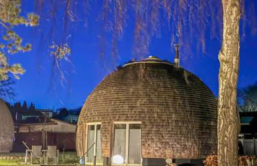 Kugelhaus Tamika - Sauna, Whirlpoolwanne und Kamin am Tollensesee - Foto 42