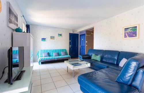 La Terrasse d'Azur - vue mer, jardin & parking - Foto 2