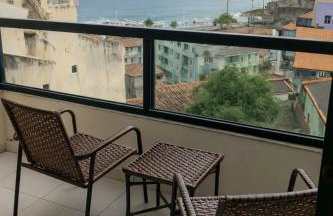 Flat Vista Mar com Piscina e Wi-Fi Rápido Rio Vermelho - Foto 32