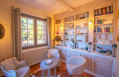 Villa 200m2, 10 pers, AC, Piscine, Forêt privée - Foto 33