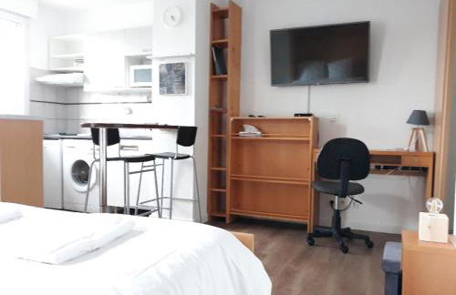 Studio Santa Monica - Climatisé - Piscine - Parking - Foto 4