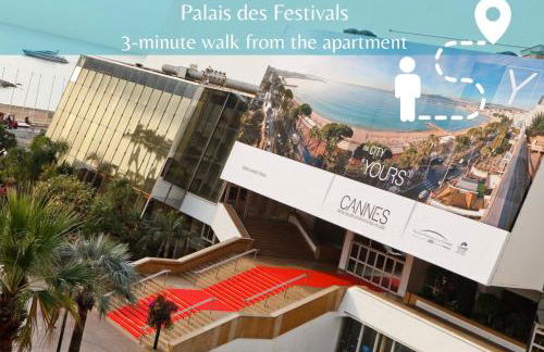 DELUXE SEAVIEW BALCONY - 2 min PALAIS & BEACH - Foto 28