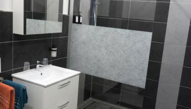 Ferienwohnung 90 m2 in Sulzbach 2 Minuten Fußweg zum Krankenhaus - Foto 5, towels, Shower